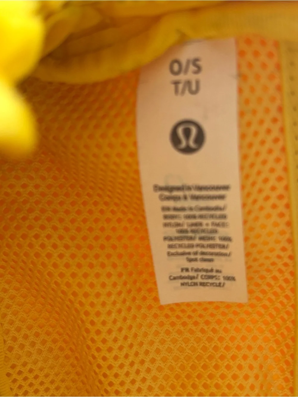 lululemon athletica bright yellow